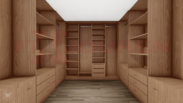 Montering av walk-in-closet